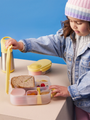 Große Lunchbox mit Fächern und Kühleinsatz