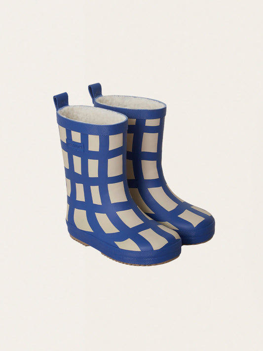 Wollgefütterte Gummistiefel