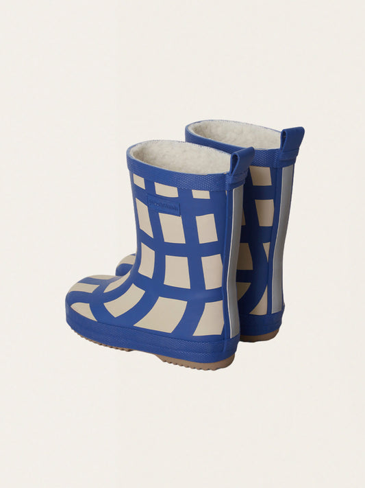 Wollgefütterte Gummistiefel