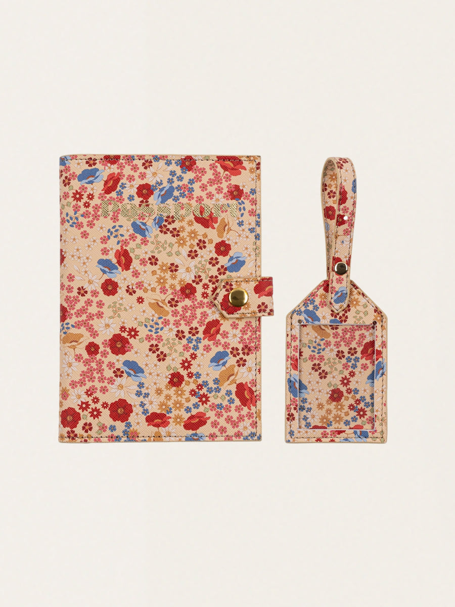 Passport case and luggage tag