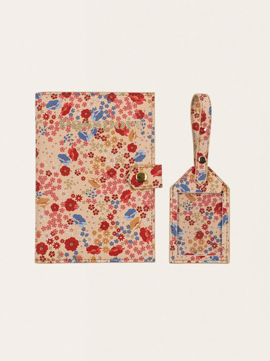 Passport case and luggage tag