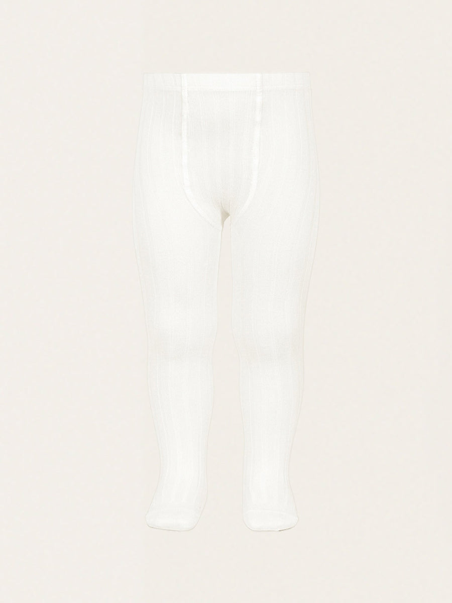 Einfache gerippte Strumpfhose