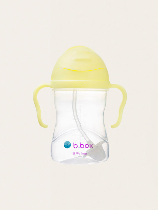 Innovative 240 ml bottle with straw