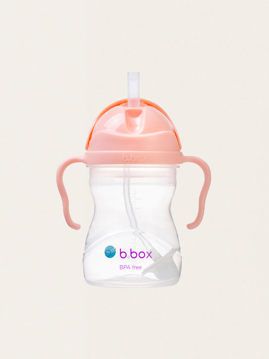 Innovative 240 ml bottle with straw