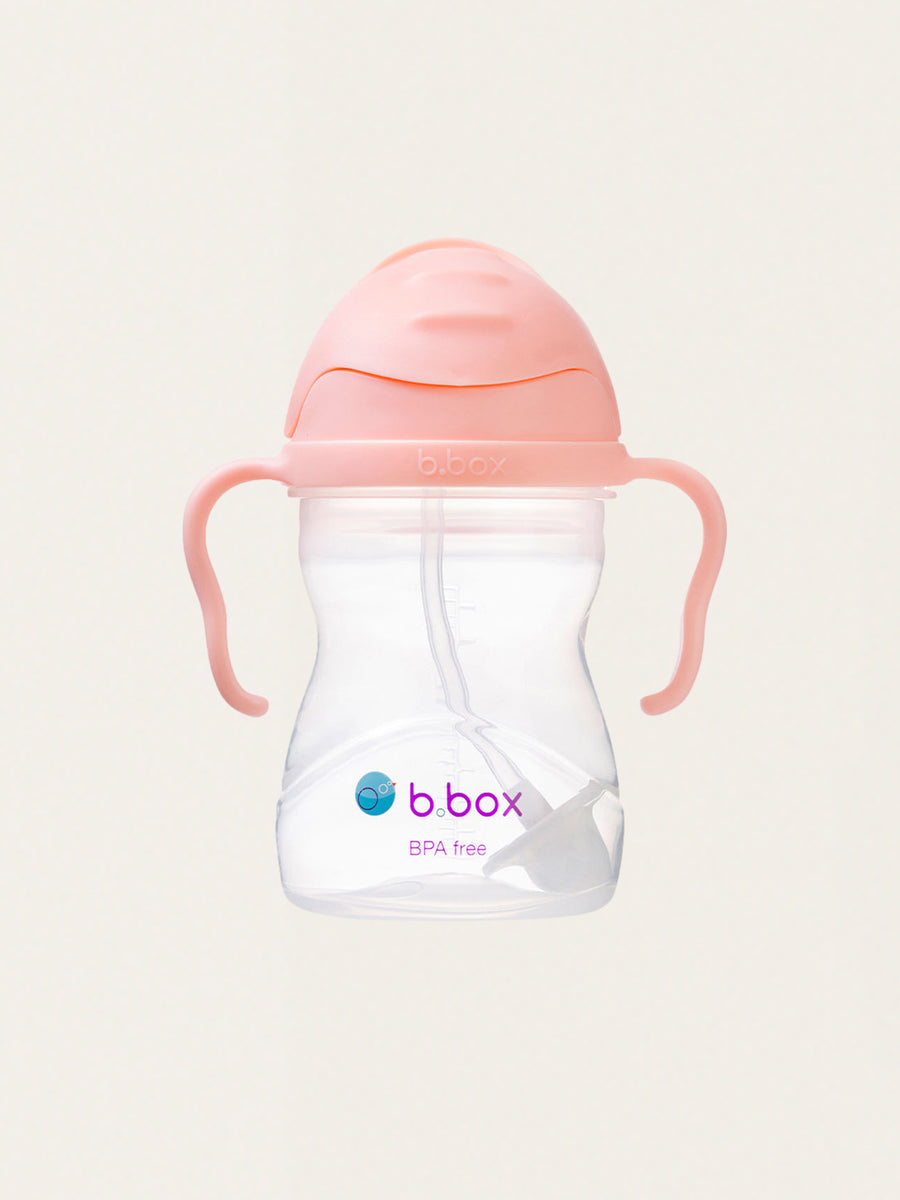 Innovative 240 ml bottle with straw