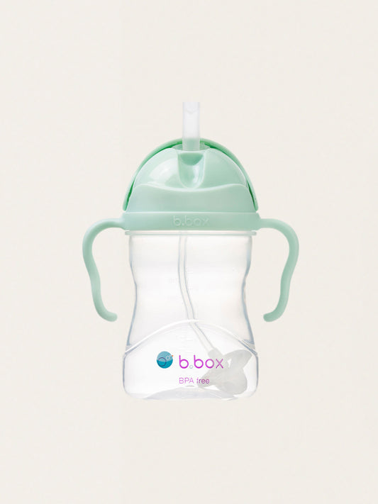 Innovative 240 ml bottle with straw