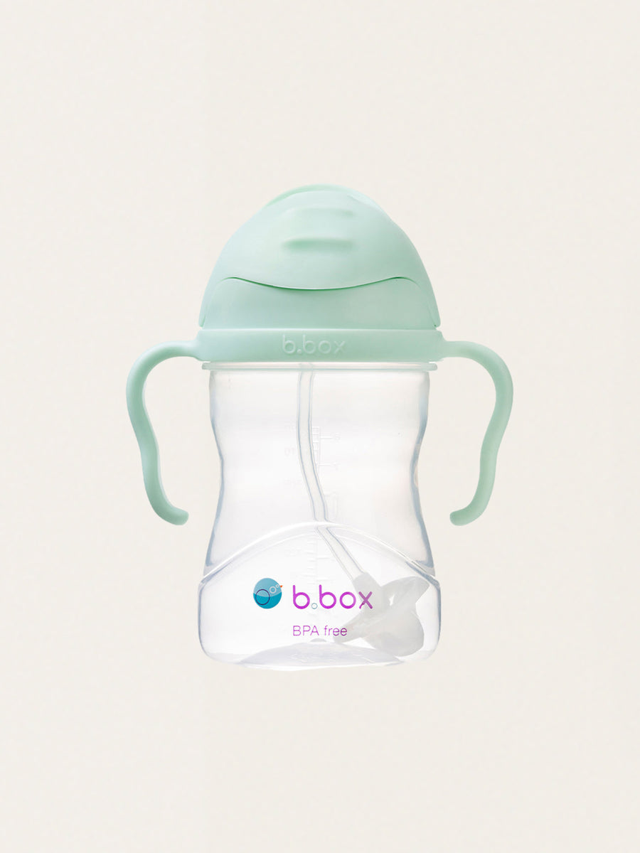 Innovative 240 ml bottle with straw