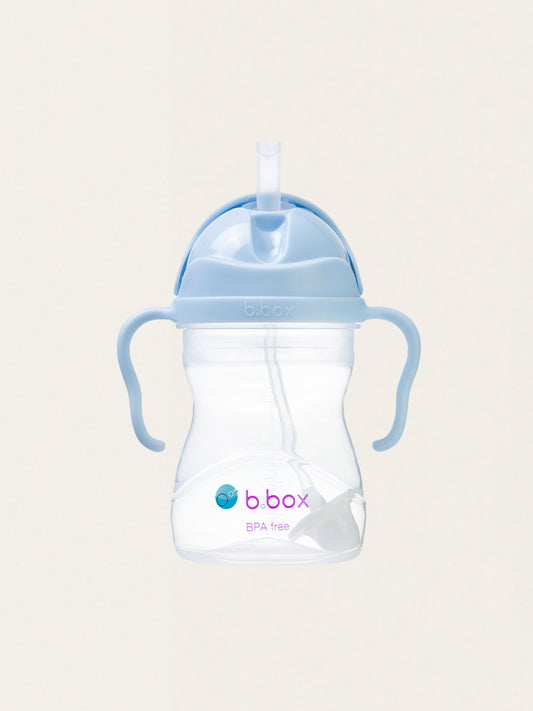 Innovative 240 ml bottle with straw
