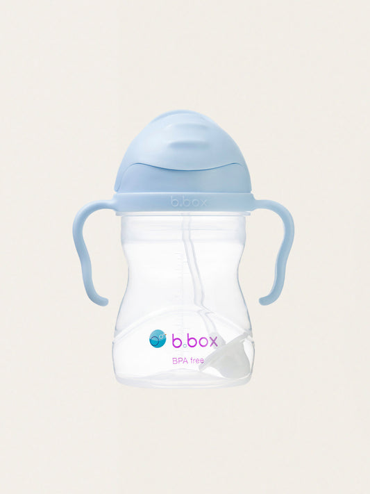 Innovative 240 ml bottle with straw