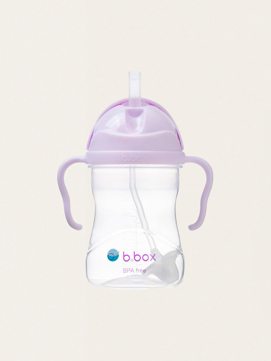 Innovative 240 ml bottle with straw