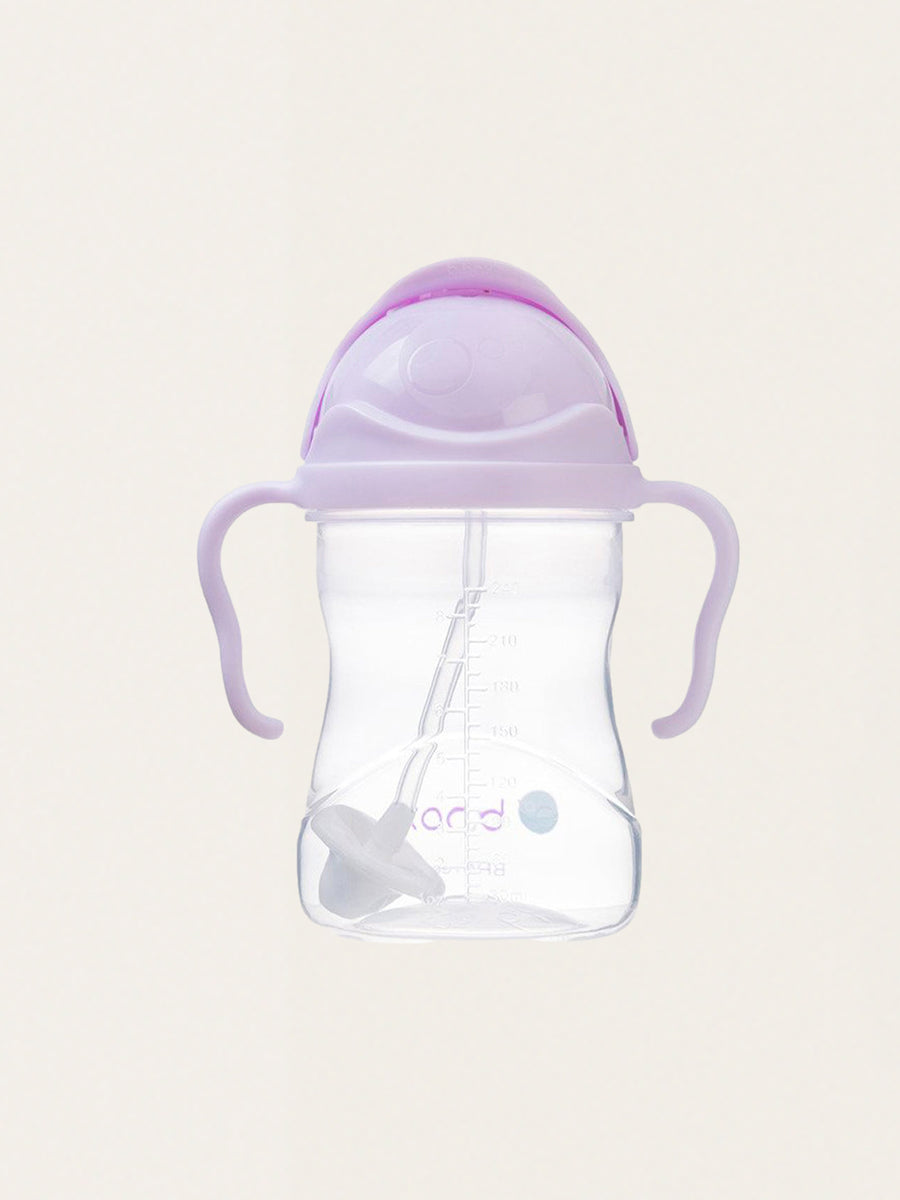 Innovative 240 ml bottle with straw