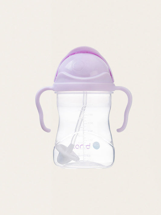 Innovative 240 ml bottle with straw
