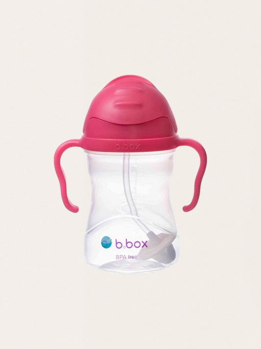 Innovative 240 ml bottle with straw