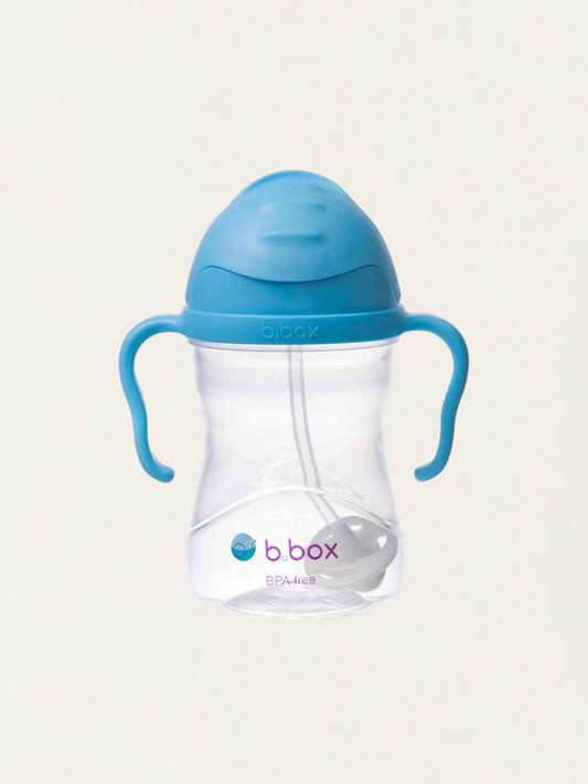 Innovative 240 ml bottle with straw