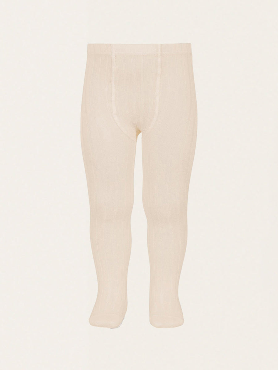 Einfache gerippte Strumpfhose