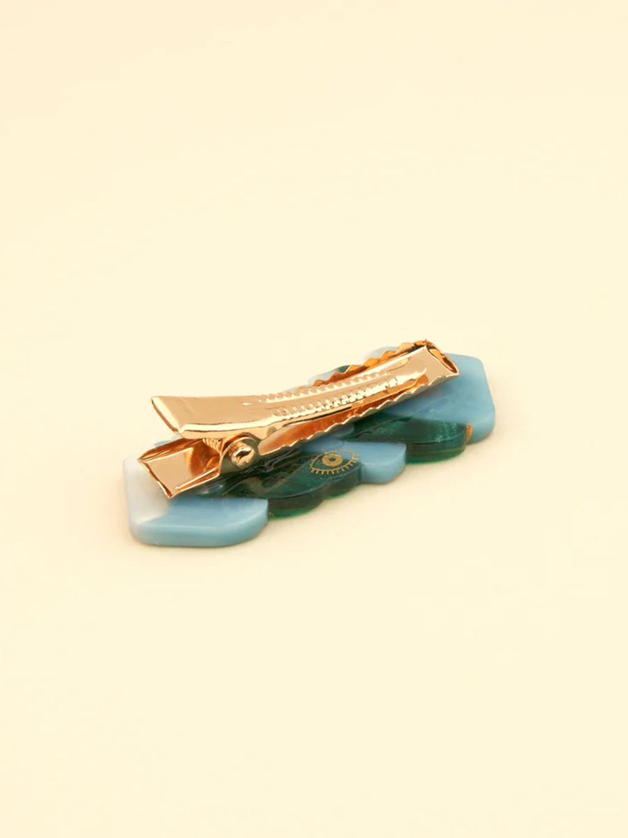 Book hair clip