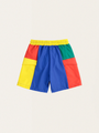 Kinder-Badeshorts mit Farbblockmuster
