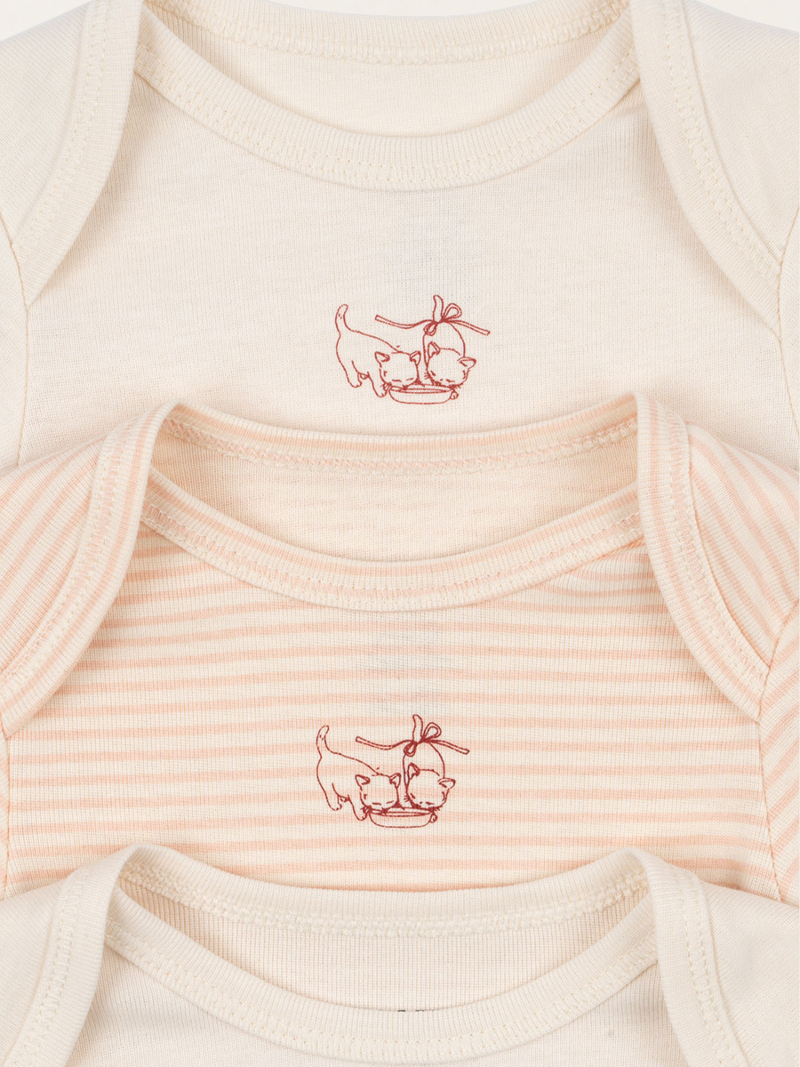 Fio cotton bodysuit 3 pcs.