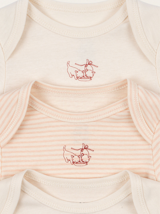 Fio cotton bodysuit 3 pcs.