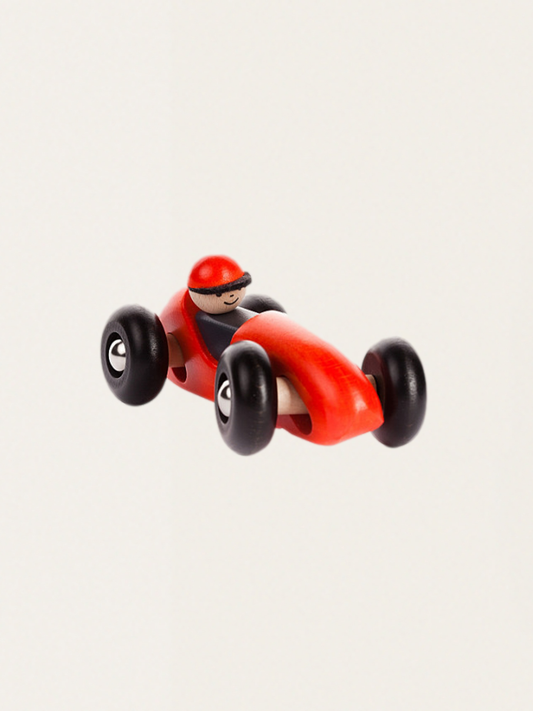 Wooden retro car