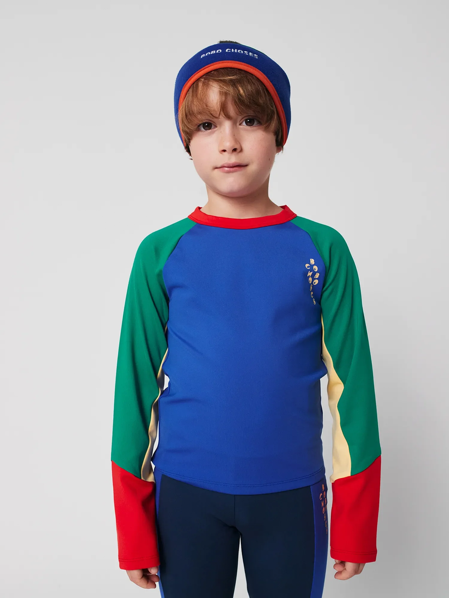Color Block sporty long sleeve