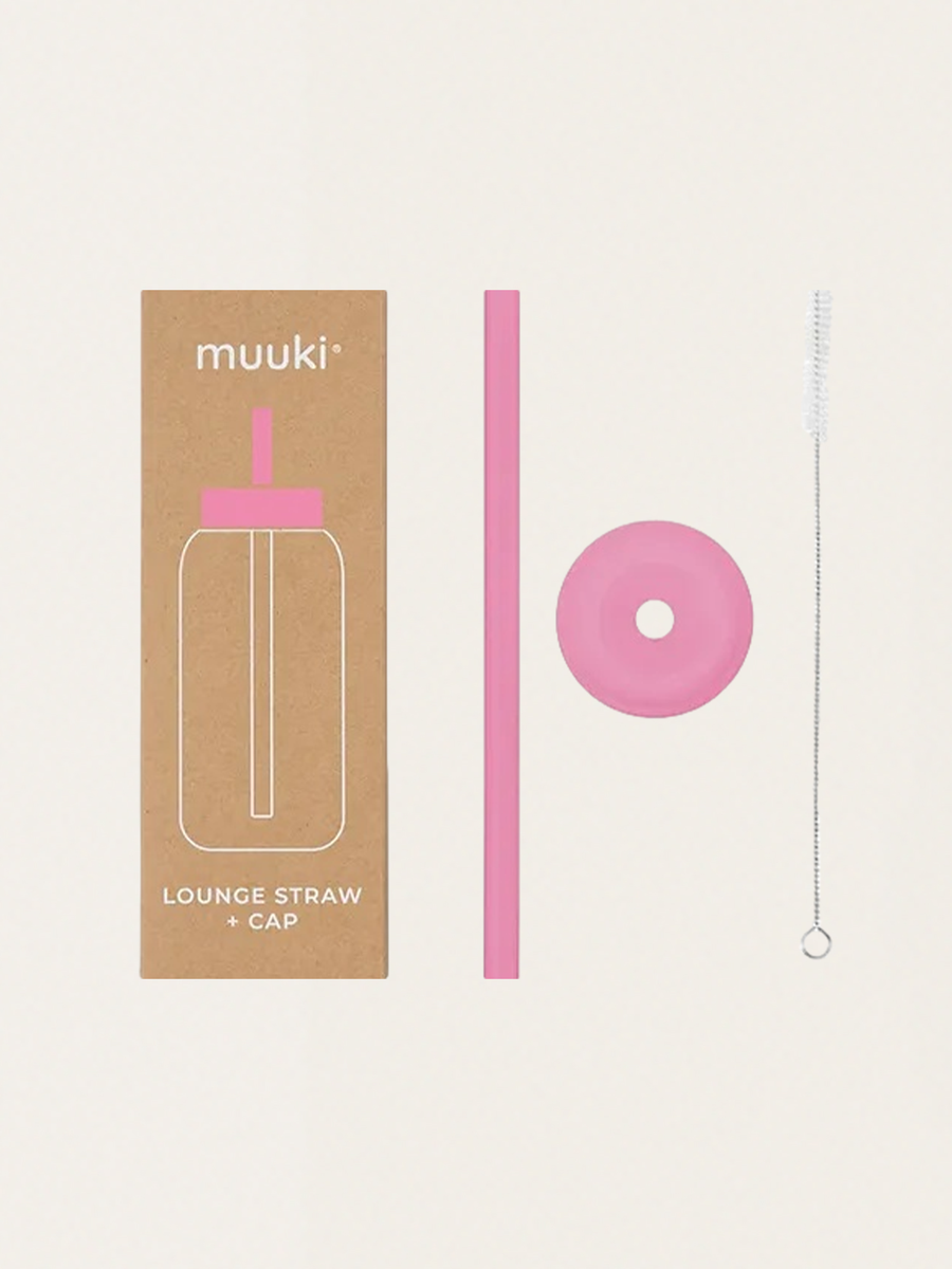 Set of straw, brush and cap for Muuki bottle 720 ml