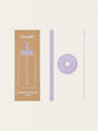 Set of straw, brush and cap for Muuki bottle 720 ml