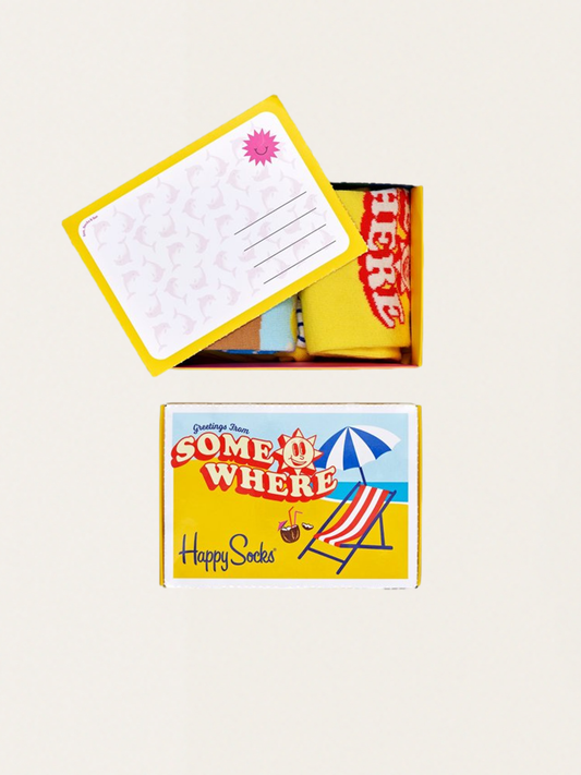 Socken-Set „Wish You Were Here“ für Erwachsene (2er-Pack)
