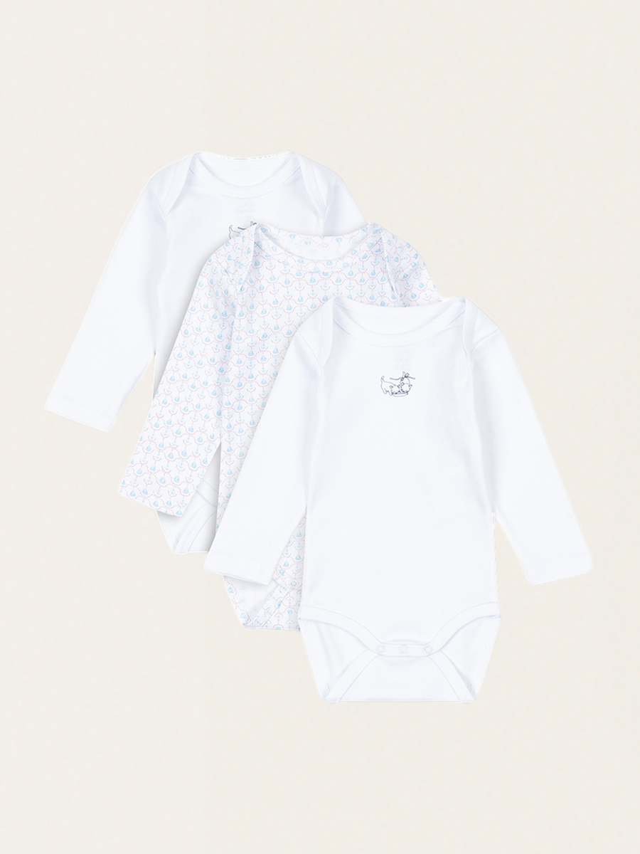 Fio cotton bodysuit 3 pcs.