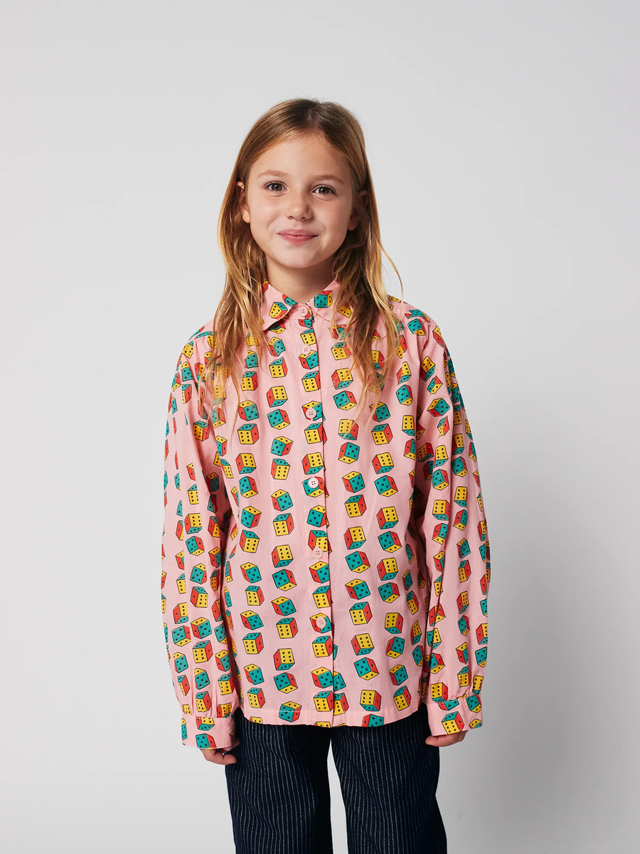 Kids Dices all over cotton shirt