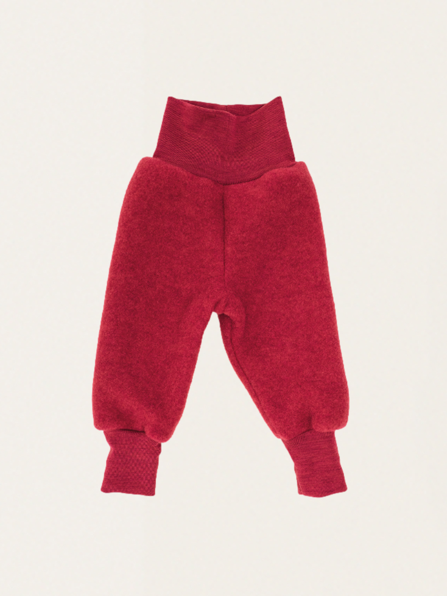 Warm merino wool pants