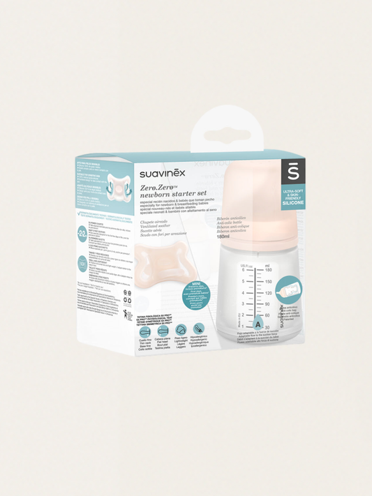 Zero Starter-Set – 180-ml-Flasche + Schnuller