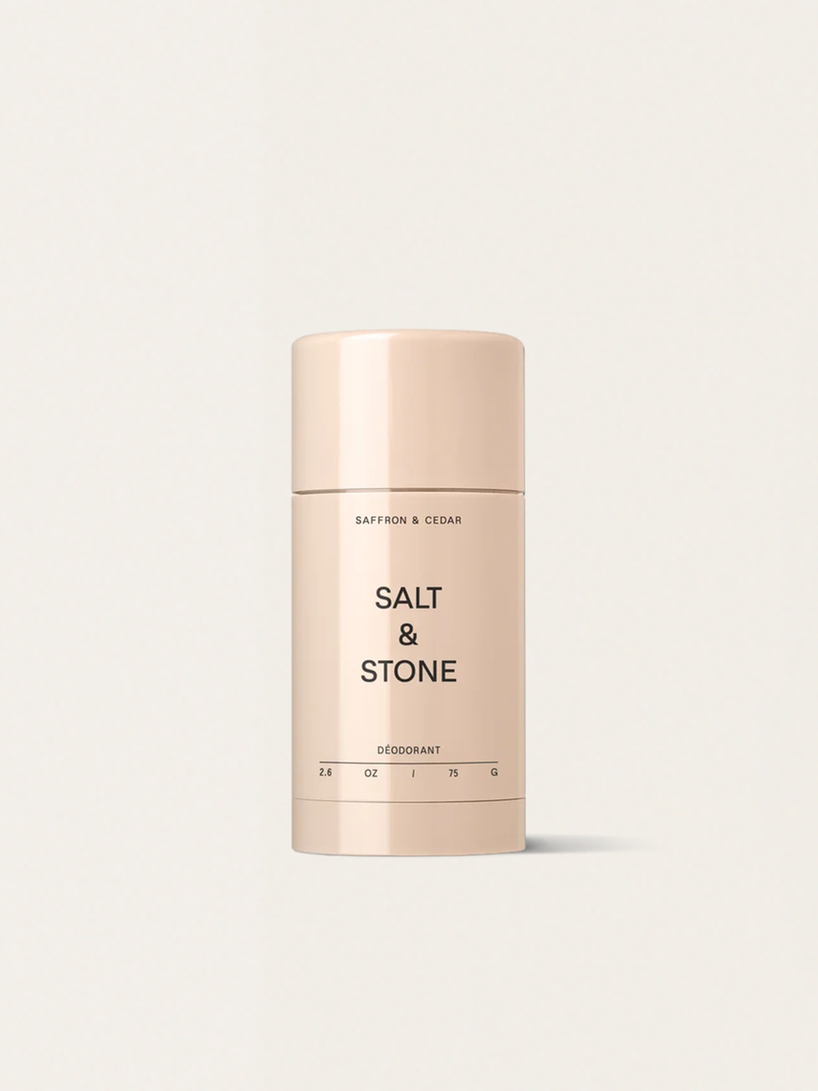 Saffron &amp; Cedar Natural Deodorant Stick with Hyaluronic Acid