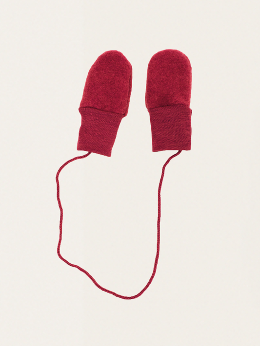 Warm merino wool gloves