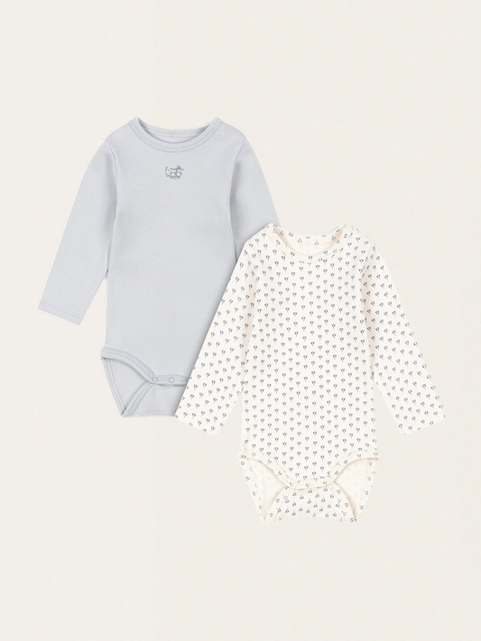 Bello long sleeve bodysuit 2 pcs.