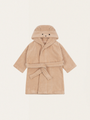 Terry Bathrobe Animal Smoke Gray bathrobe