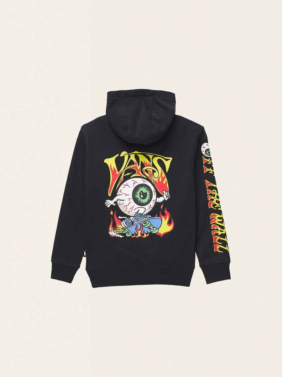 Eyeballie Schwarzer Hoodie 