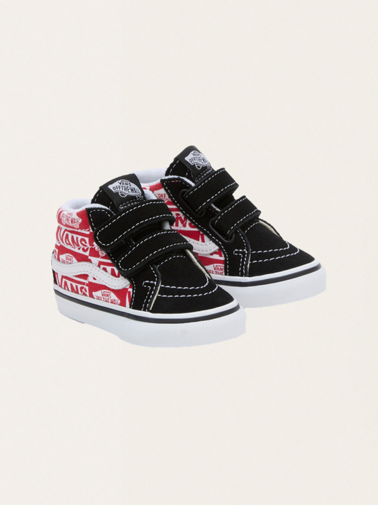 SK8-Mid Reissue V Logo High Top Sneakers 