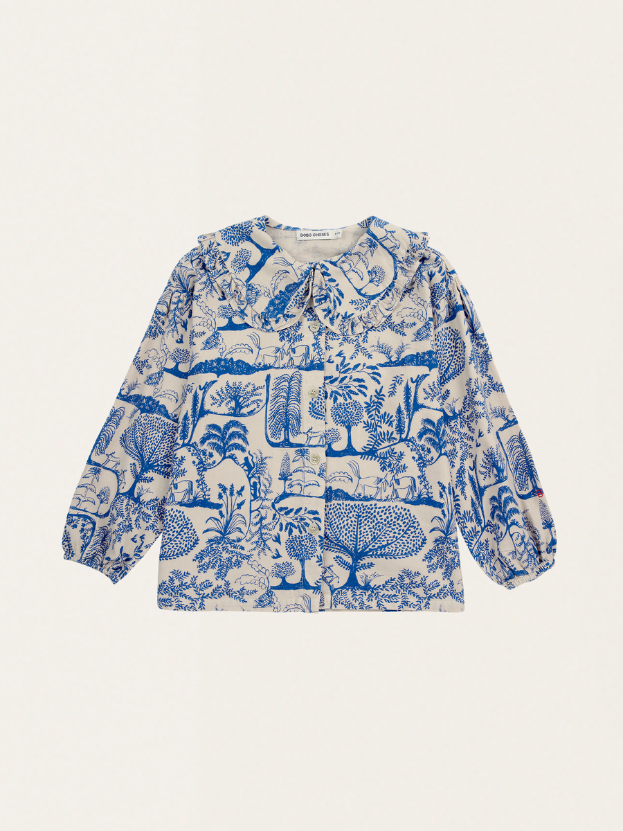 Kinderbluse mit langen Ärmeln