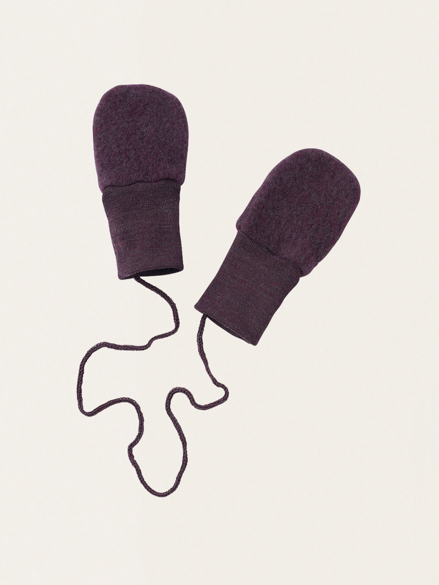 Warm merino wool gloves