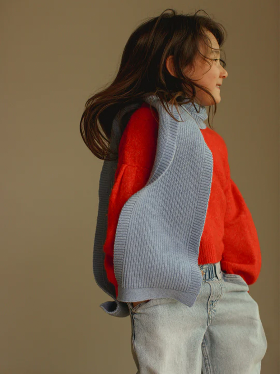 Warm Gustave merino wool scarf 