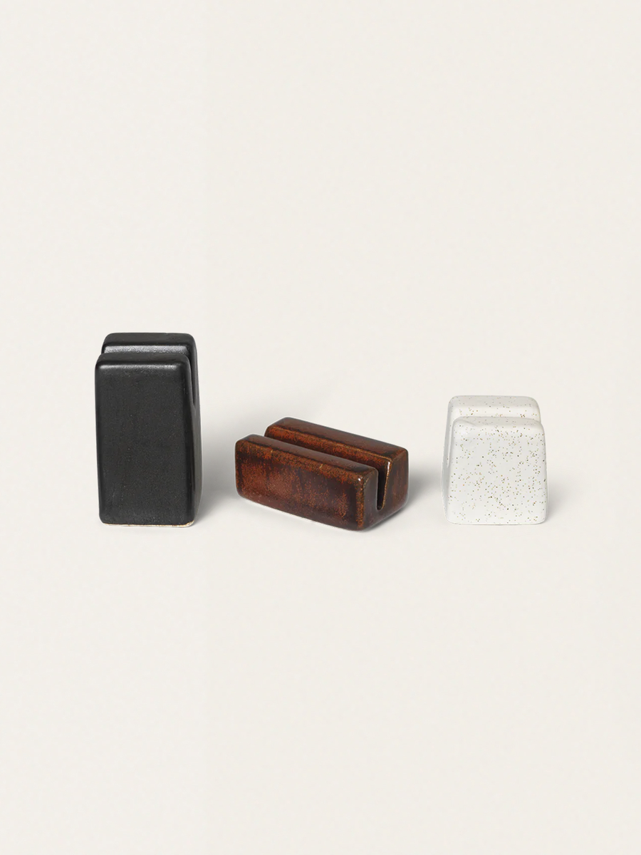Set mit 3 Koa-Kartenhaltern