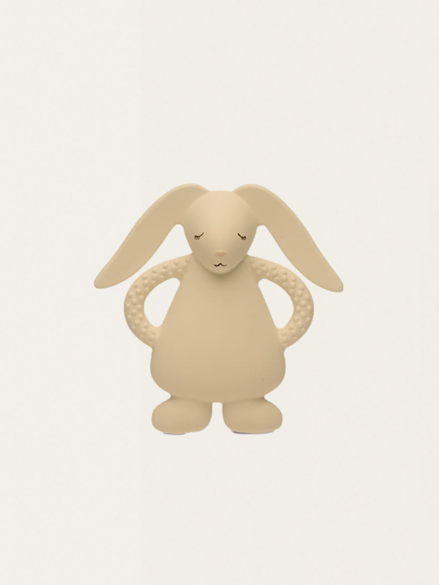 Moonie bunny teether made of natural rubber