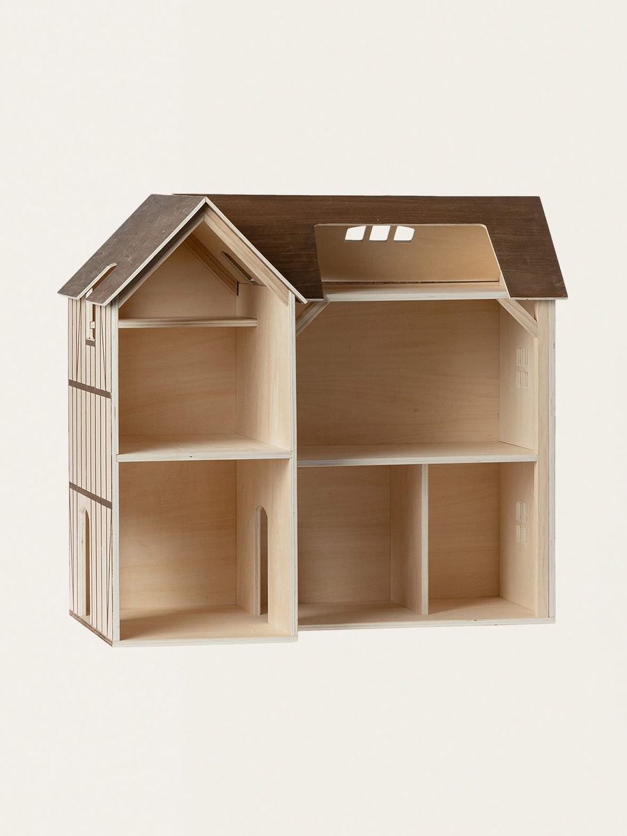 Holzhaus für Mäuse und Kaninchen - Bauernhaus
