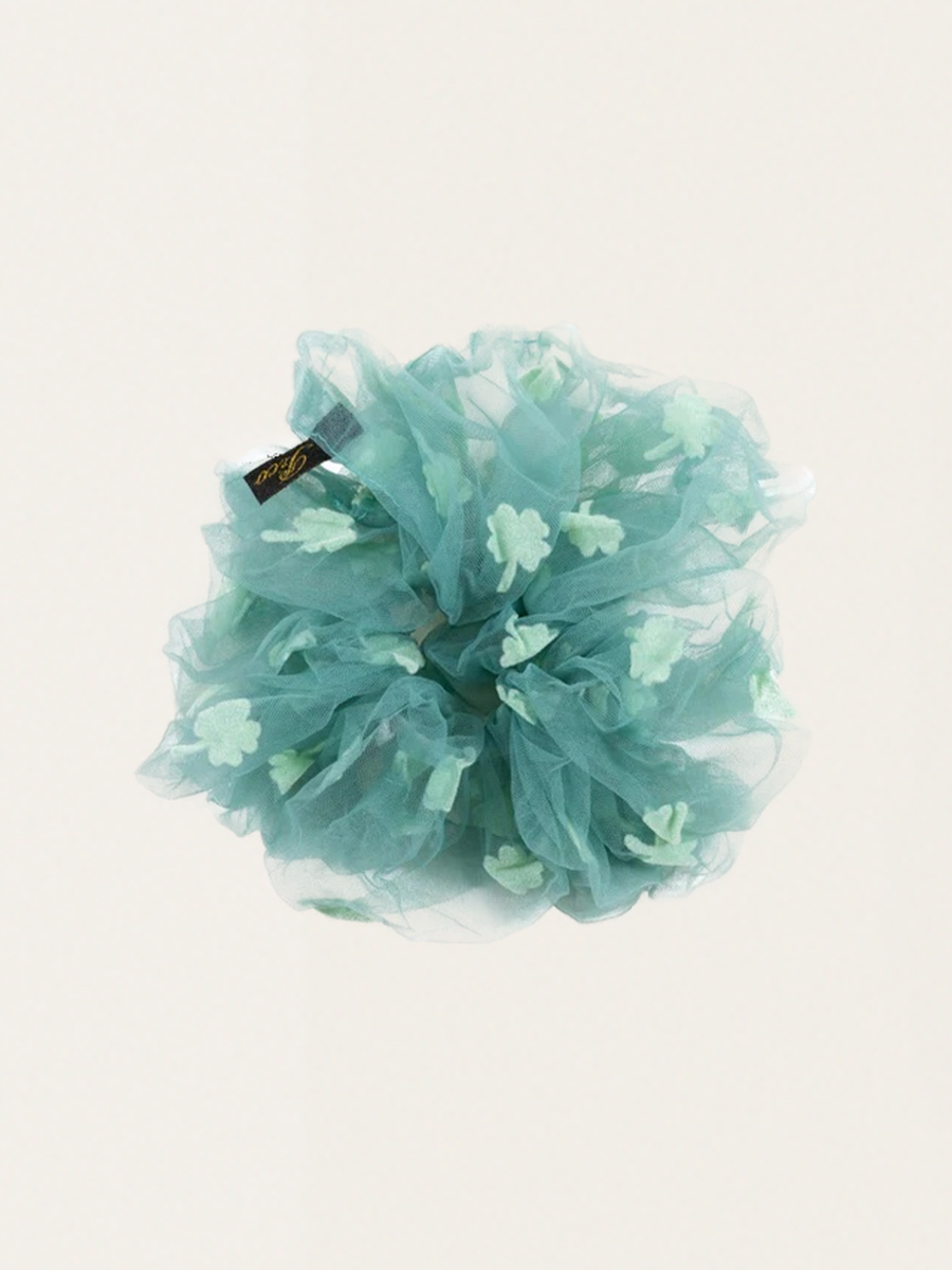 Gumka do włosów Clove Scrunchie Petrol
