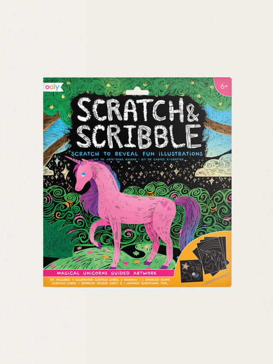 Scratch &amp; Scribble – Magische Einhörner