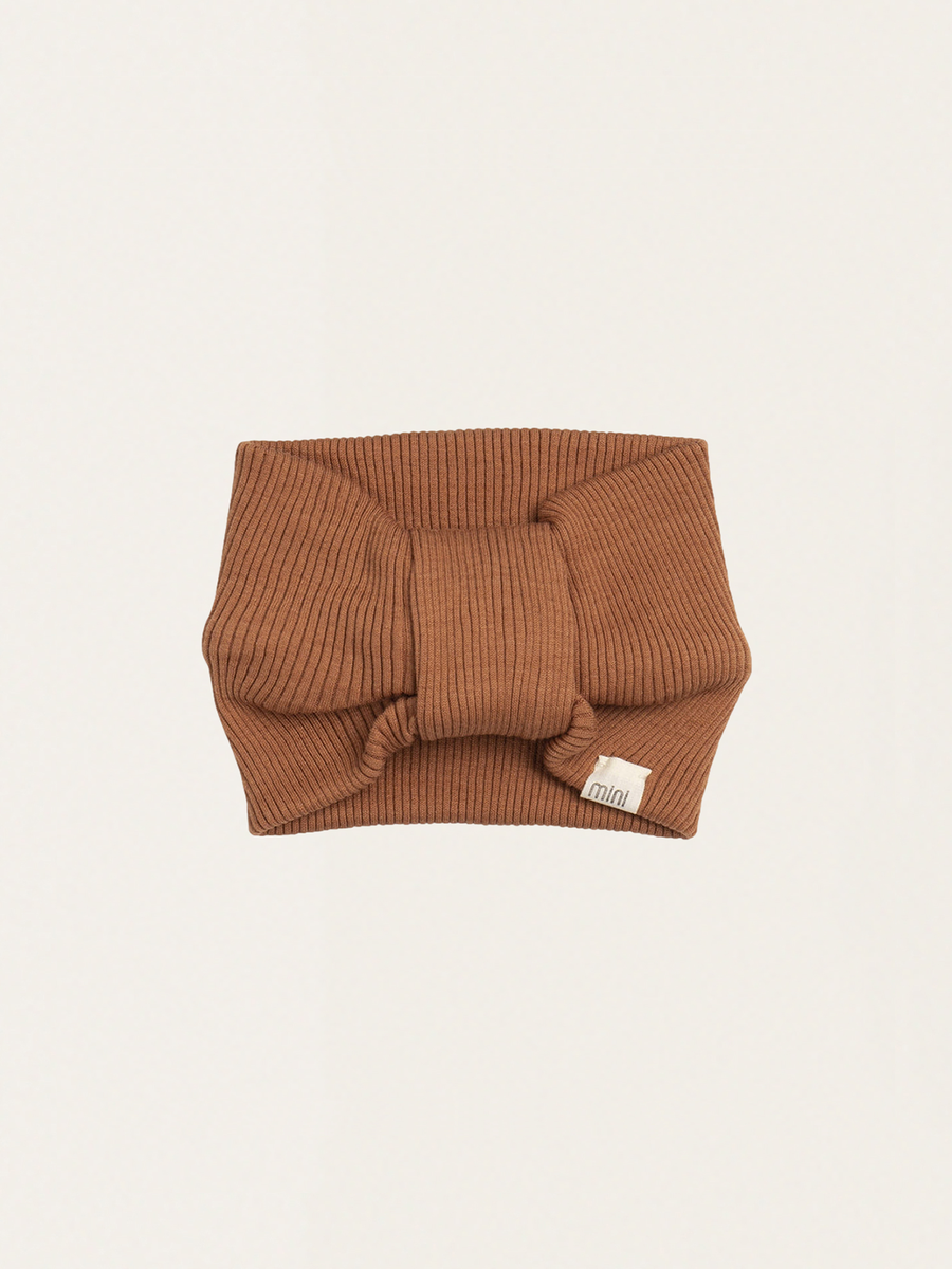Rooibos Cotton and Silk Blend Elastic Headband