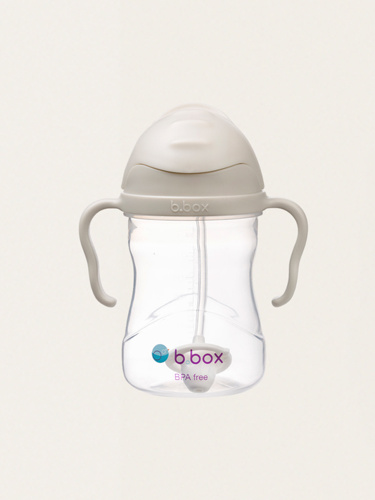 Innovative 240 ml bottle with straw