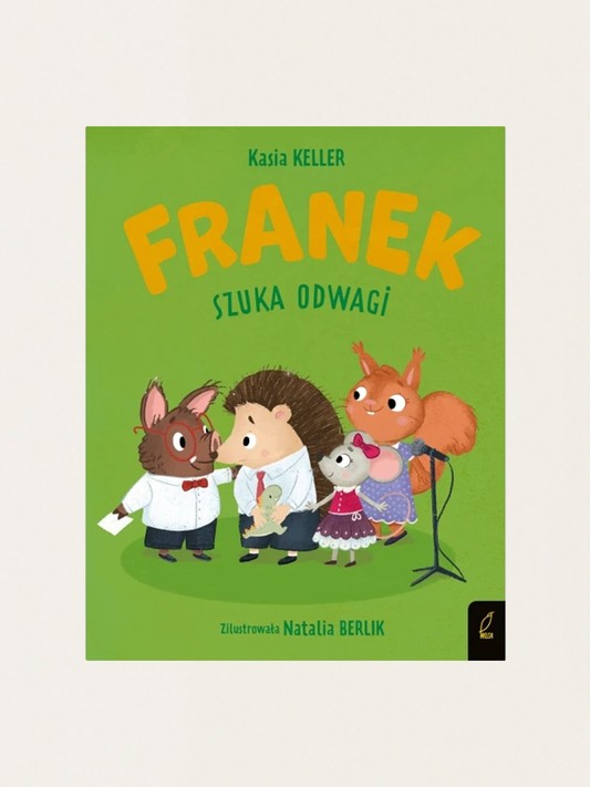 Frank, der Igel. Frank sucht nach Mut.