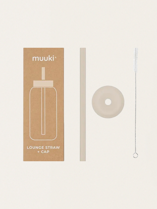 Set of straw, brush and cap for Muuki bottle 720 ml